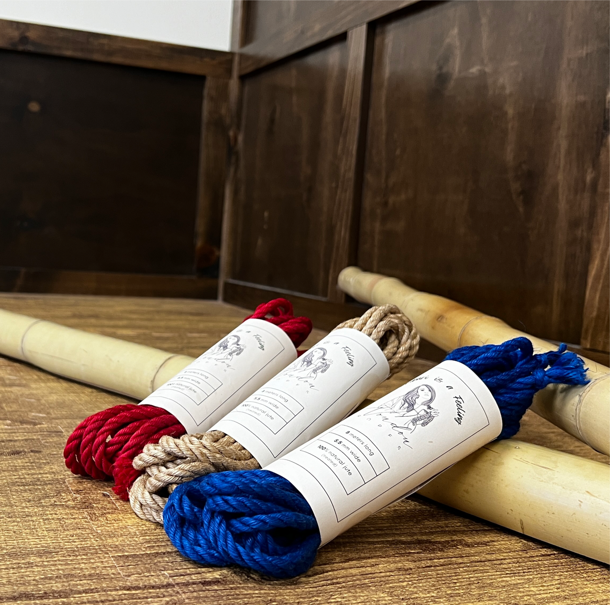 VouDou Ropes Asanawa Jute Shibari Rope - 2 Pack – Knot Posh