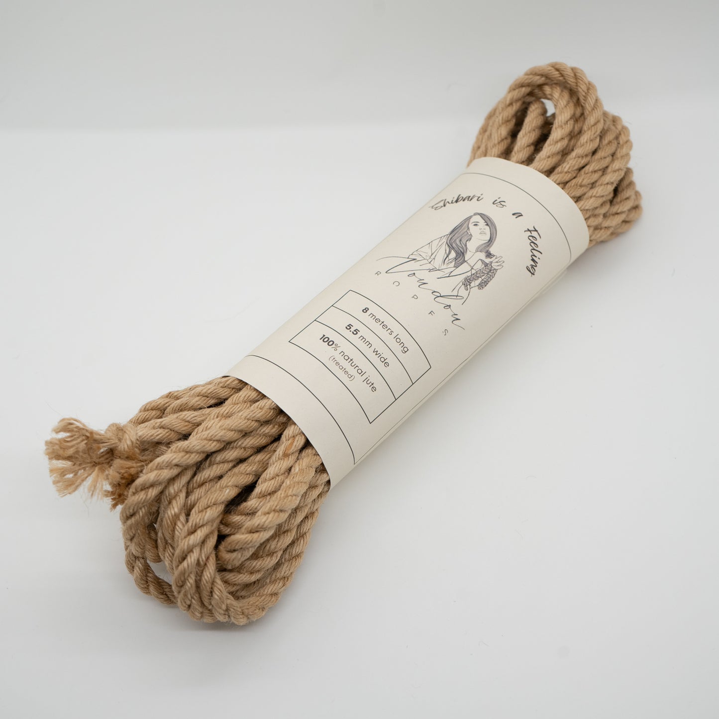 VouDou Ropes Asanawa Jute Shibari Rope - 2 Pack – Knot Posh